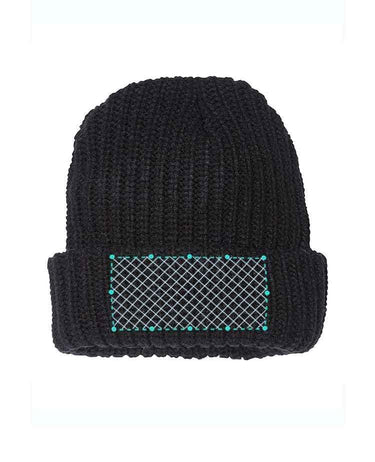 Embroidered Chunky Knit Beanies - Constantly Create Shop